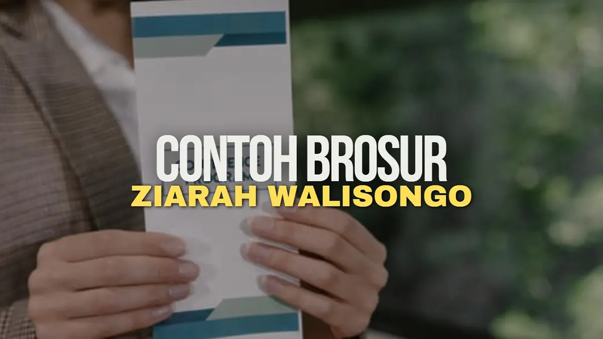 Contoh Brosur Ziarah Walisongo