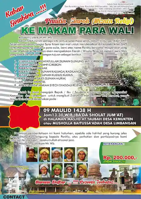 Contoh Pamflet Walisongo Terbaru