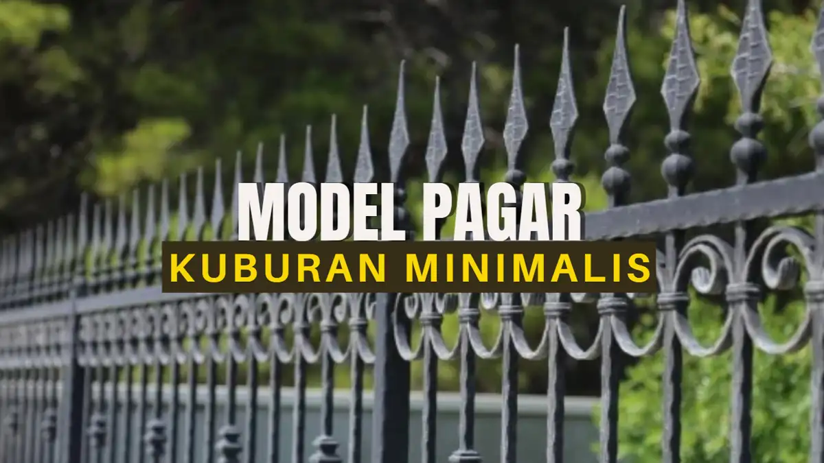 Pagar Kuburan Minimalis Terbaru