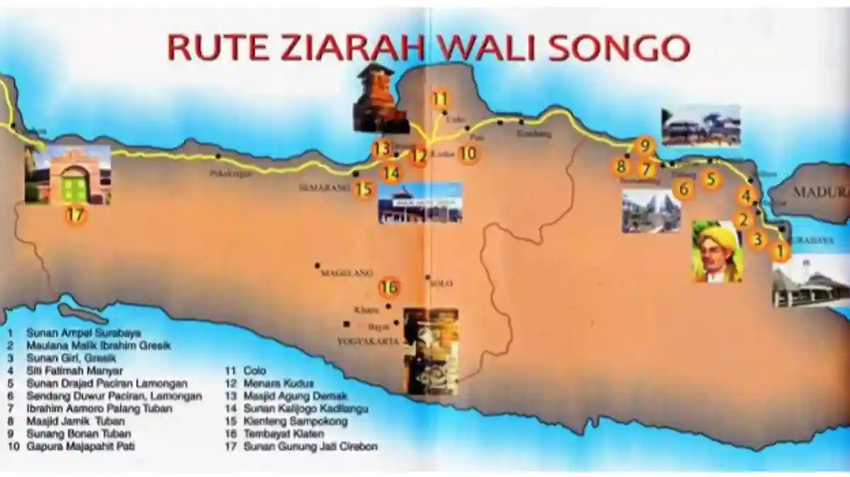 Rute Ziarah Walisongo Dari Surabaya