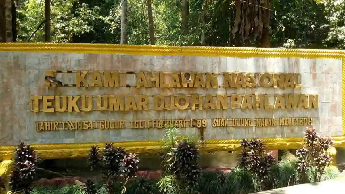 Sejarah Makam Teuku Umar Johan Pahlawan